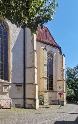 Außenansicht Chor von St. Clemens