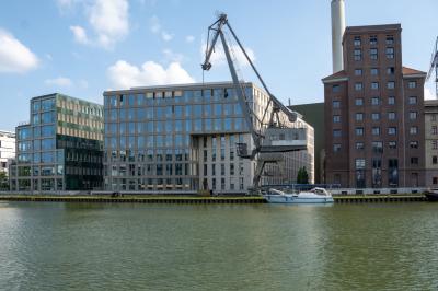 Stadthafen I, Hafenviertel Münster, Südseite