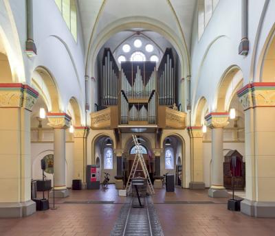 Blick zur Orgel nach Westen
