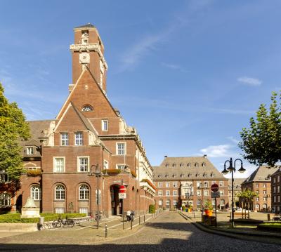 Rathaus Bottrop von Westen