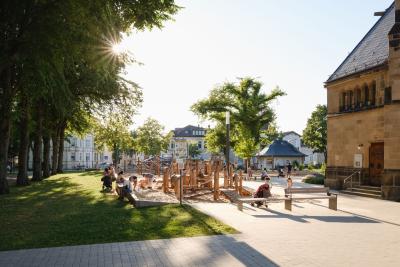 Neugestaltung Kaiser-Wilhelm-Platz, Spielplatz