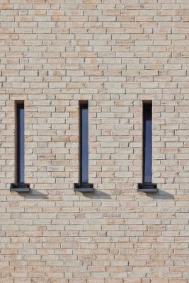 Musikschule Recklinghausen, Detailbild Fensterschlitze