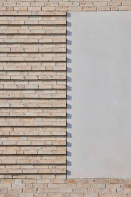 Musikschule Recklinghausen, Detailbild Fassadengliederung