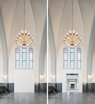 Innenraum Christuskirche, neuer Zugang