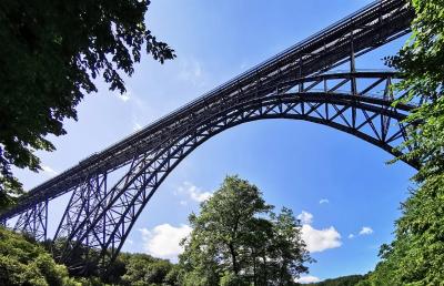 Brückenbogen der Müngstener Brücke