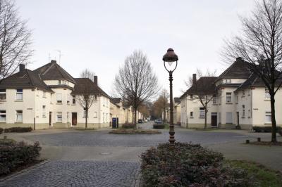 zentraler Platz der Siedlung