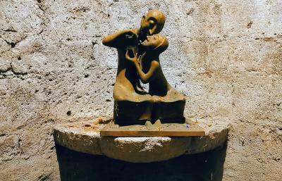 Bronzefigur Kunibertspütz