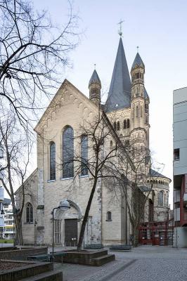Westansicht Groß St. Martin