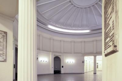 Blick ins Innere des Elisenbrunnen 