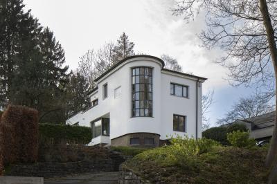 Haus am Hasselholzer Weg 202, Blick auf den durchfensterten Treppenhausturm