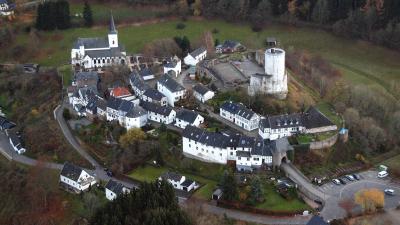 Luftbild Historischer Ortskern Hellenthal-Reifferscheid