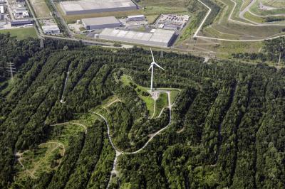 Halde Hoppenbruch von oben