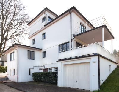 Bielefeld, Villa Delius, Straßenseite