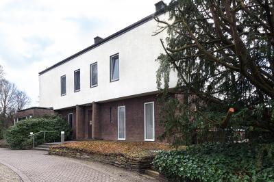 Warendorf, Warendorfer Str. 86, Villa Sendker, Detail Haupteingangsseite
