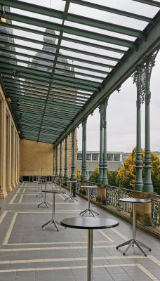 Außenterrasse im Obergeschoss