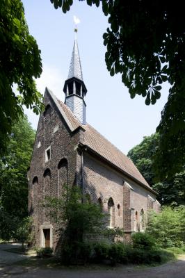 Ansicht der Kapelle von Südwesten