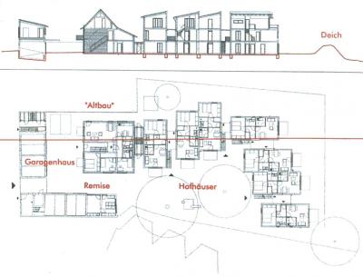 Grundriss und Schnitt