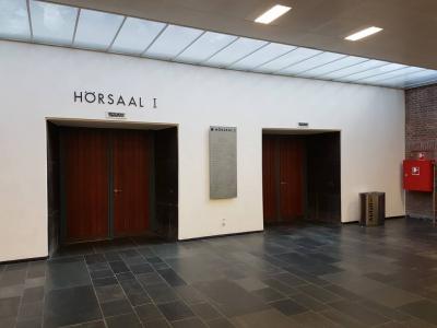 Eingangsbereich Hörsaal