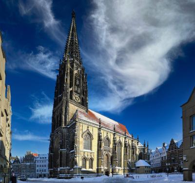 Südostansicht St. Lamberti in Münster