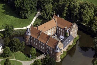Schloss Herten von oben