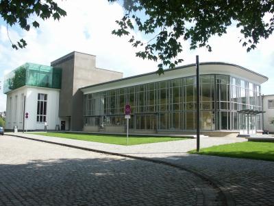 Ehemalige Empfangshalle, heute Forum Produktdesign Solingen
