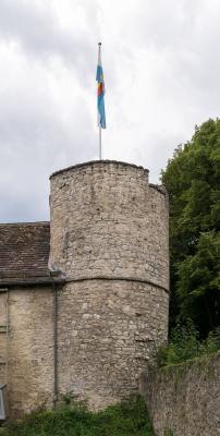 Turm am nordöstlichen Ende