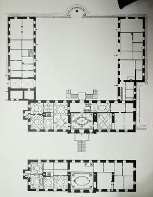 Schloss Alme, Grundriss Gesamtanlage
