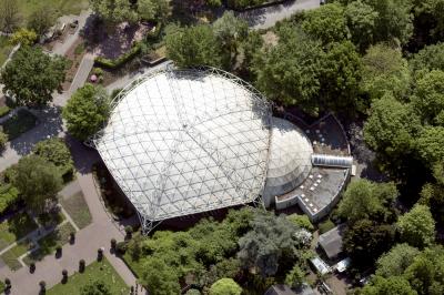 Luftbild Musikpavillon