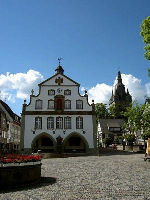 Frontansicht Rathaus Brilon