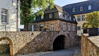 Das Torhaus der Abtei