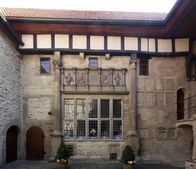 Fensterwand zum Innenhof