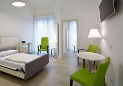 Gästezimmer im St. Elisabeth Hospiz Witten