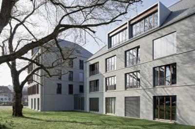 Staffellung der Baukörper