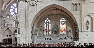 Nördliches Seitenschiff des St.-Paulus-Doms in Münster