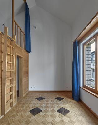 Haus im Burggarten, Innenraum
