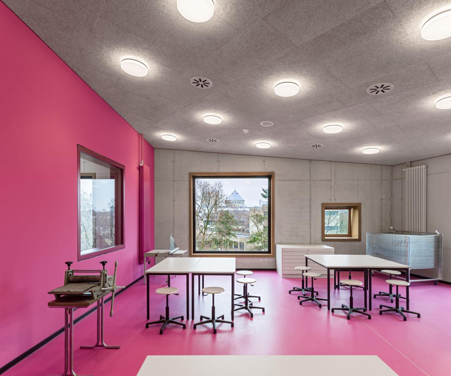 Atelier- und Werkstattraum, Innenansicht