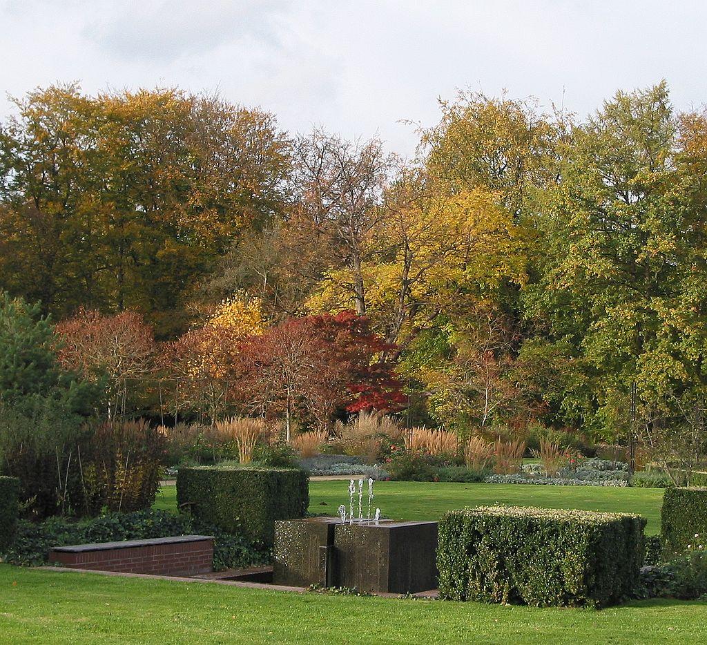 Blick in den Botanischen Garten der Stadt Gütersloh