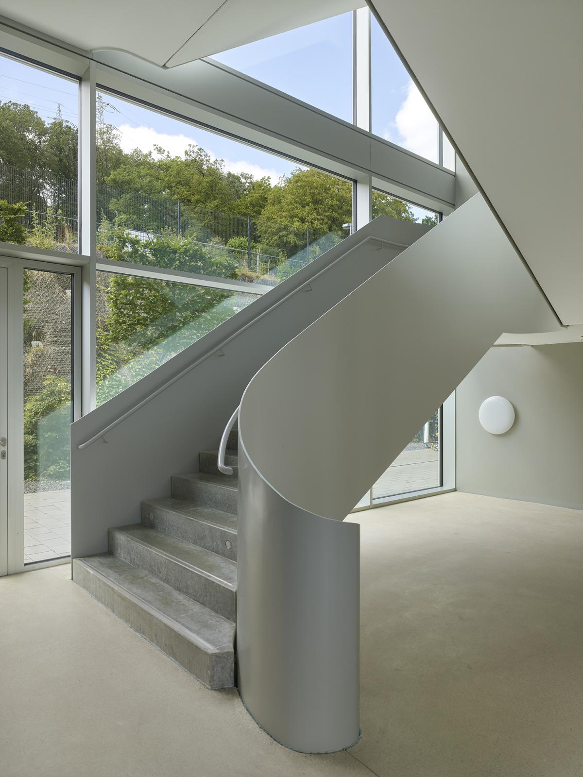Hauptverwaltung Medice, Treppenhaus