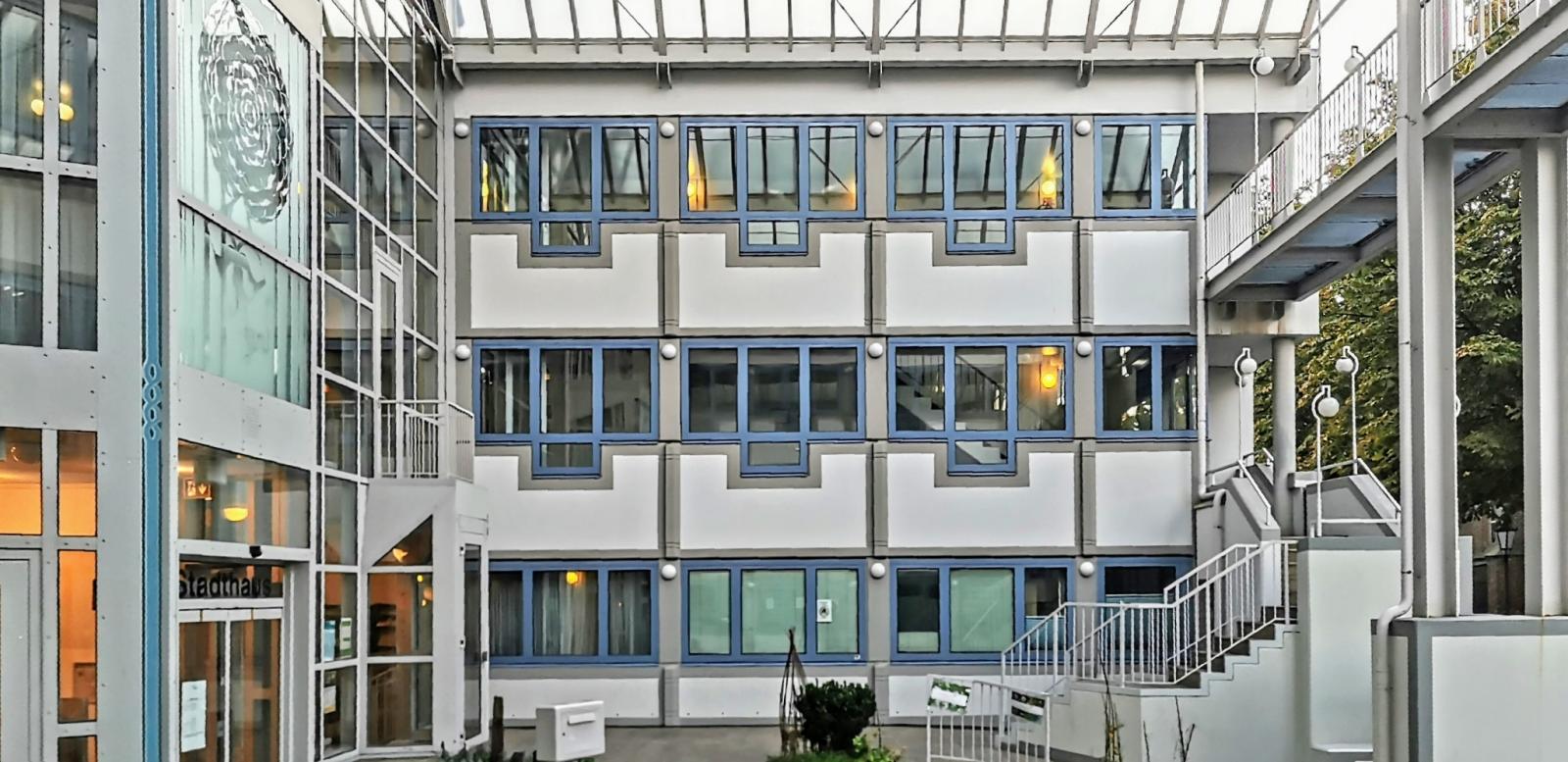 Blick in die Vorhalle