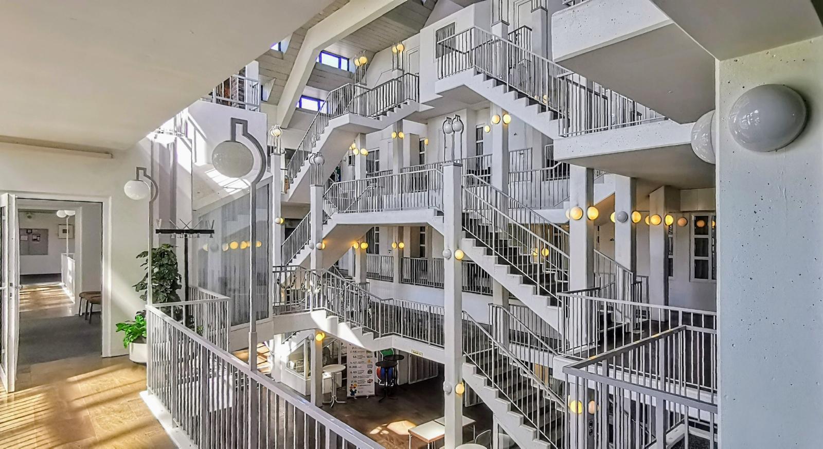 Treppenanlage im Stadthaus Rheinberg
