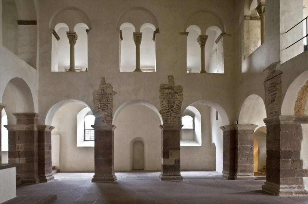 Innenansicht Westwerk Johanneschor nach Süden