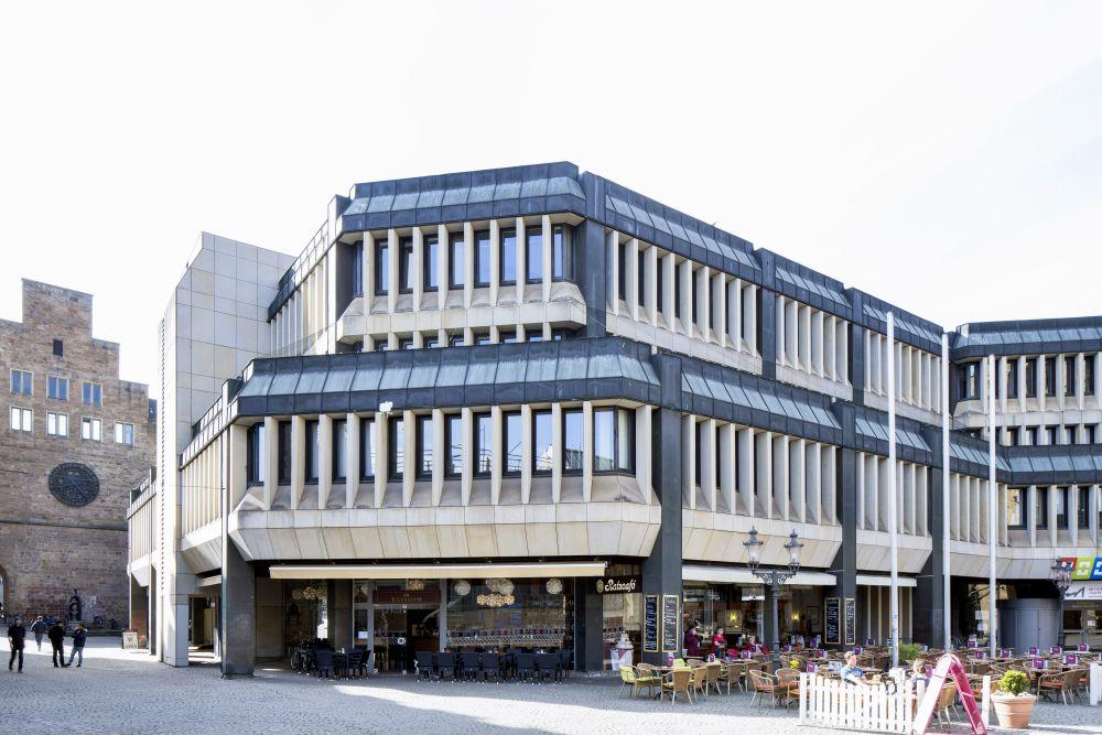 Ostansicht mit Altem Rathaus