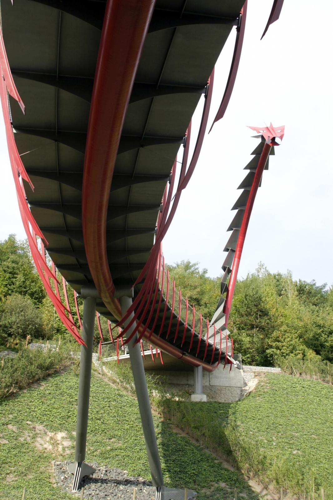 Untersicht der Brücke