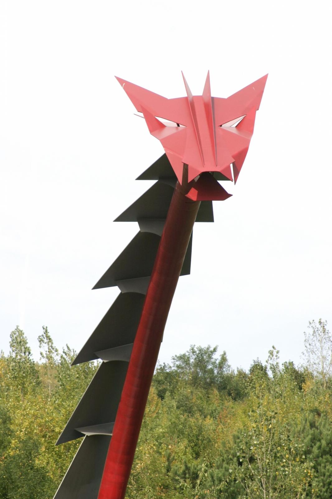 Detail Drachenkopf