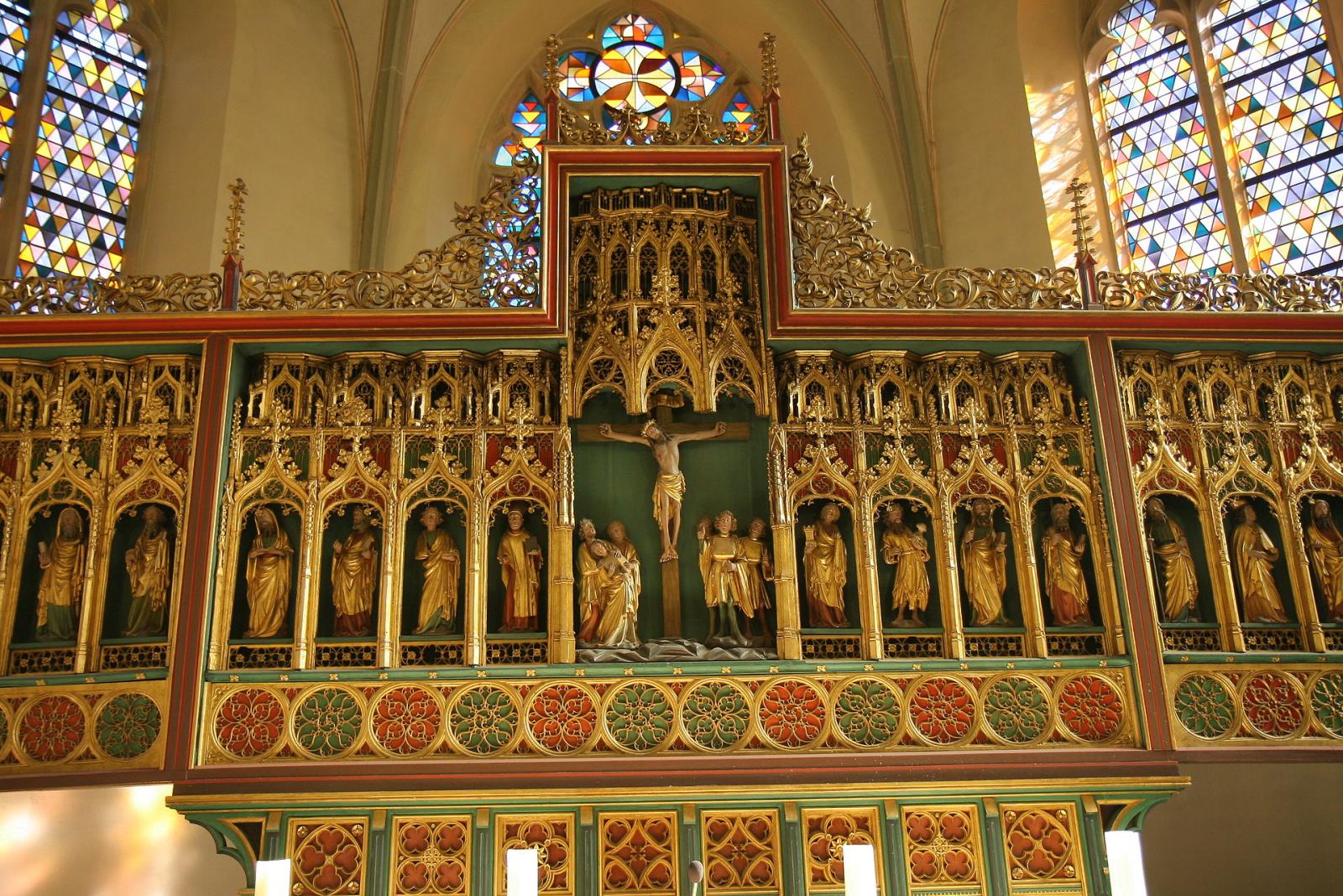 Klappaltar Detailansicht