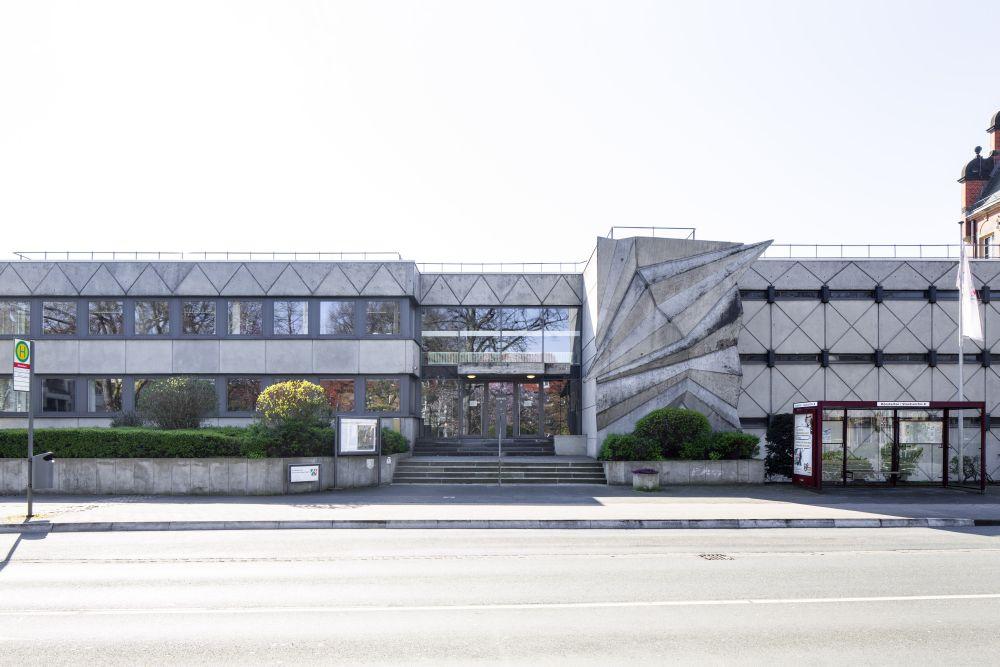 Erweiterungsbau von 1976, Ansicht Bohlweg