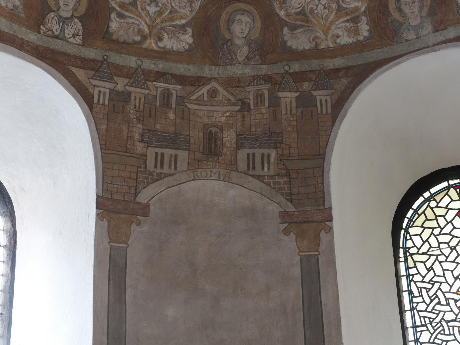 Detail Apsismalerei