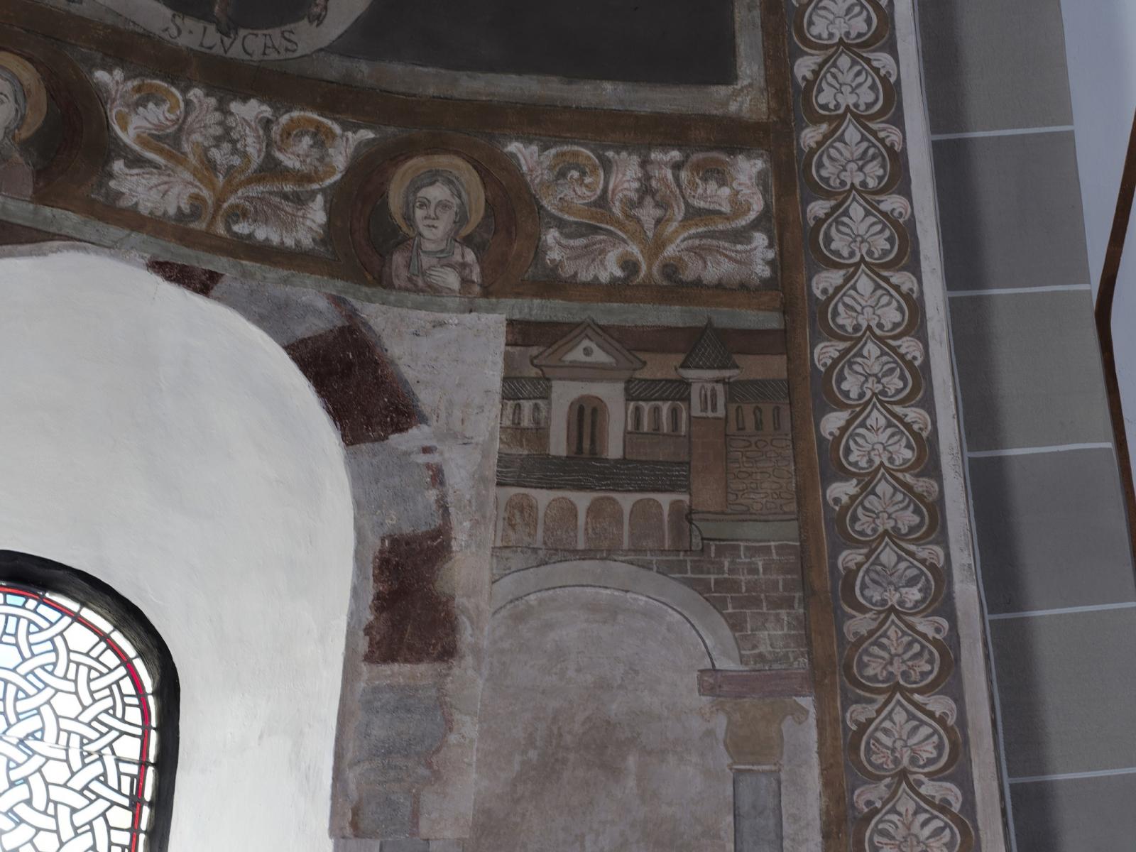 Detail Apsismalerei
