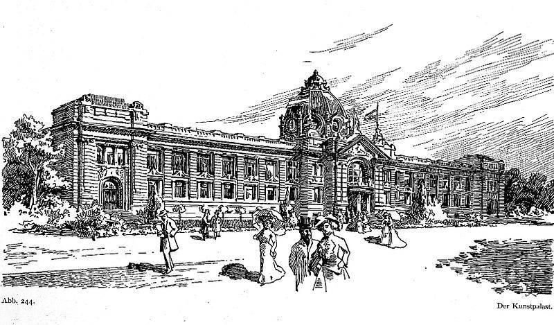 Historischer Kunstpalast von 1902