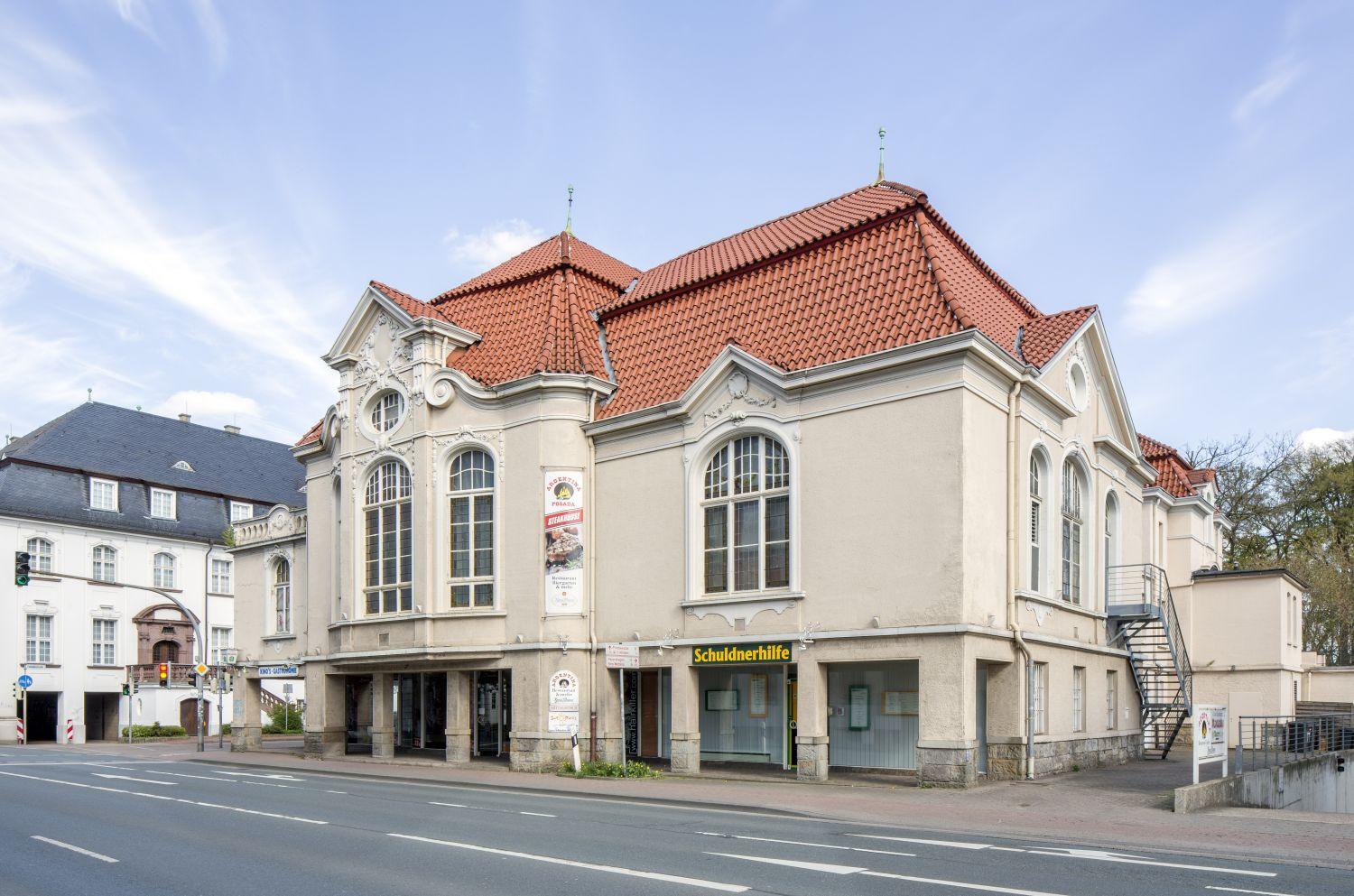 Gesellschaftshaus Weserklause, Ansicht Klausenwall